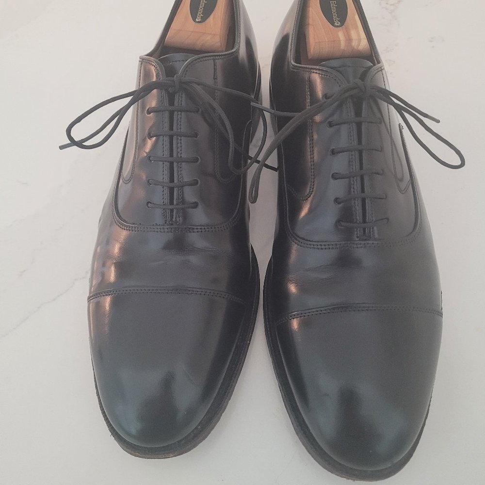Johnston & Murphy Melton Oxford in black sz 10.5